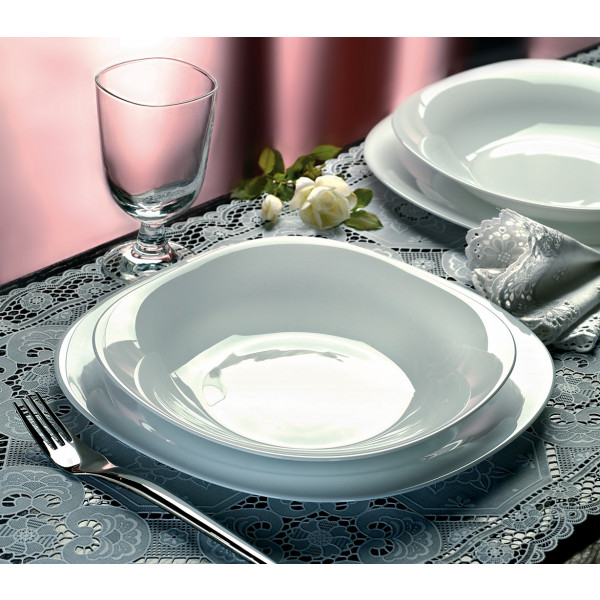 Фото - Тарілка супова Bormioli Rocco Parma 23x23 см (498870F27321990)