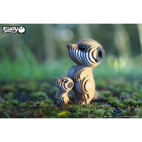 Фото - 3D пазлы EUGY Зоопарк: Сурикат (XEG-046)