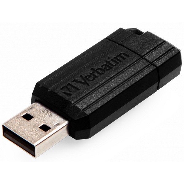 Фото - Флеш USB Verbatim Store'n'Go PinStripe 32GB USB 2.0 Black (49064)