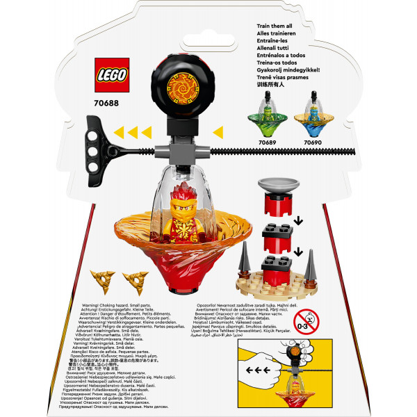 Фото - Конструктор LEGO Ninjago Обучение кружитцу ниндзя Кая (70688)