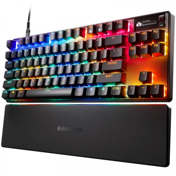 Фото - Уцінка - Клавіатура дротова ігрова SteelSeries Apex Pro TKL Gen 3 - UA (64740)