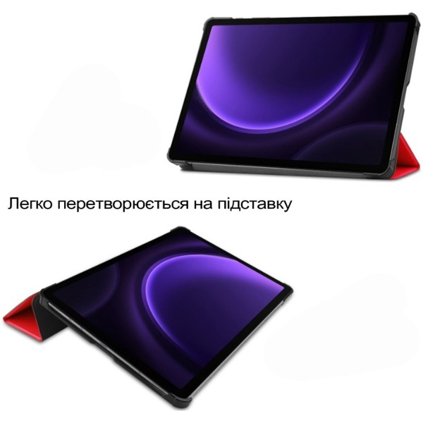 Фото - Чехол для планшета BeCover Smart Case for Samsung Galaxy Tab S10 Lite SM-X400/406 10.9" Red (713843)