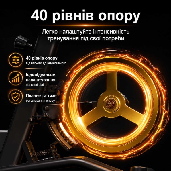 Фото - Велотренажер KingSmith SPRINT BIKE PB08S Black
