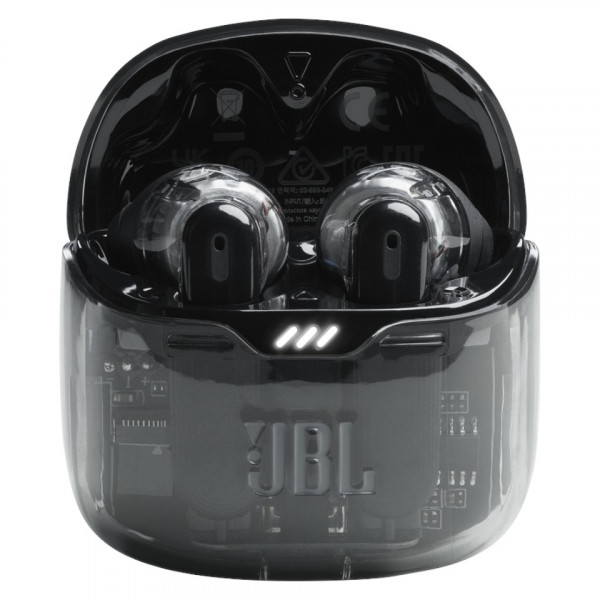 Фото - Навушники вкладиші бездротові TWS JBL Tune Flex 2 Ghost Black (JBLTFLEX2GBLK)