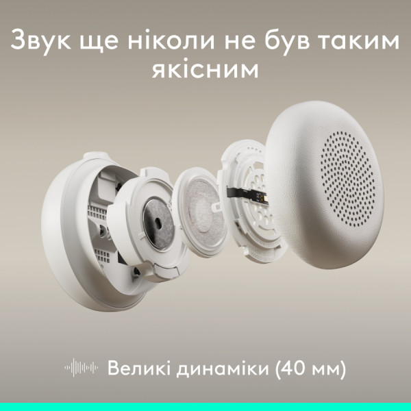 Фото - Гарнітура дротова Logitech Zone Wired 2 USB White (981-001621)