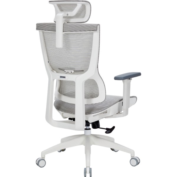 Фото - Крісло офісне OfficePro Elegant (OC660-W-LG-LG) White/Light Gray