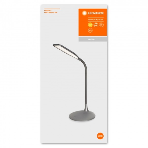 Фото - Уцінка - Настільна лампа Osram Led Panan Disc 5W 3000K (4058075472754)