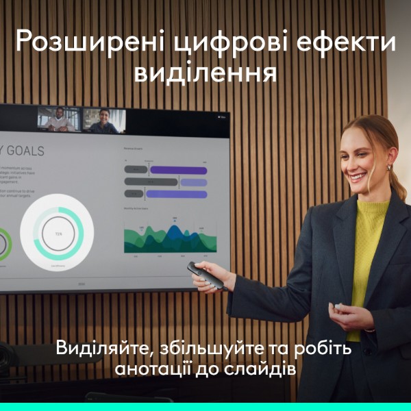 Фото - Презентер Logitech Spotlight 2 Graphite (910-007672)
