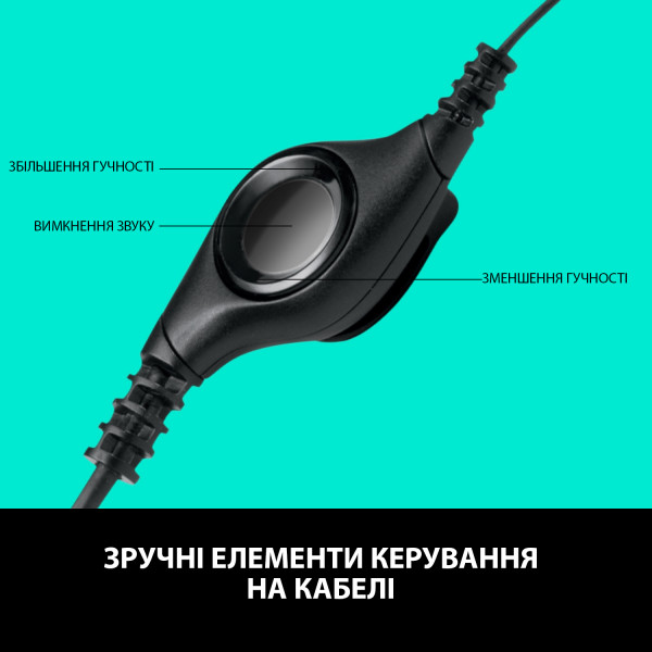 Фото - Гарнітура дротова Logitech H390 (981-000406)