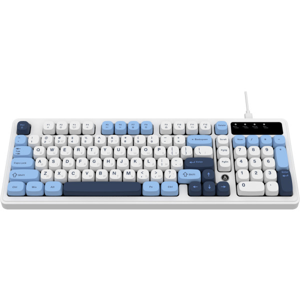 Фото - Клавиатура проводная игровая Ajazz AF98 Glacier Blue  (AF98-GB)