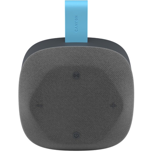 Фото - Портативна акустика Canyon HEXAGON 10 TWS 8W IPX5 Grey Blue (CNE-CBTSP10GB)