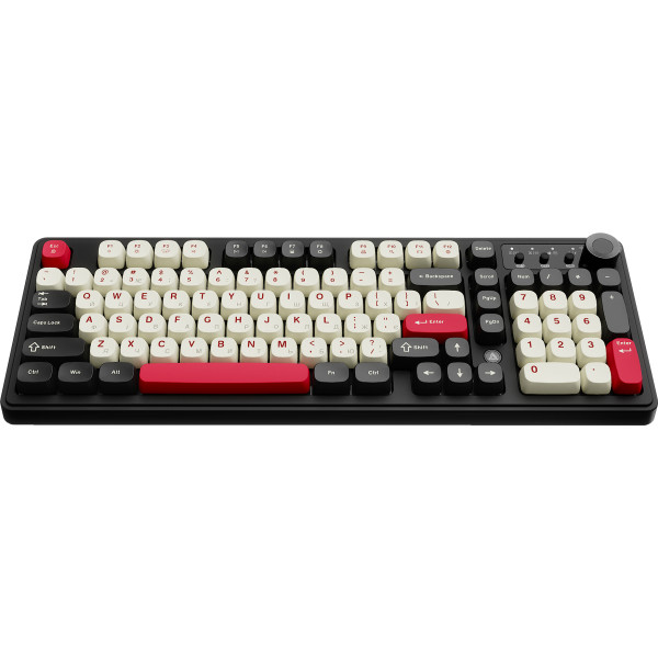 Фото - Клавиатура беспроводная игровая Ajazz AF98 PLUS Black Shark Red (AF98-PLUS-BSR)