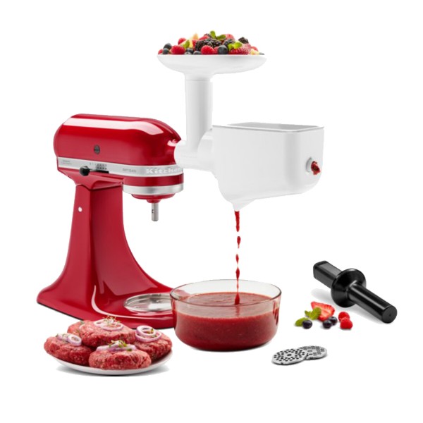 Фото - Насадка для м'ясорубки KitchenAid набір 3 шт. 5KSMFGA, 5KSMFVSP, 5KSMVSA