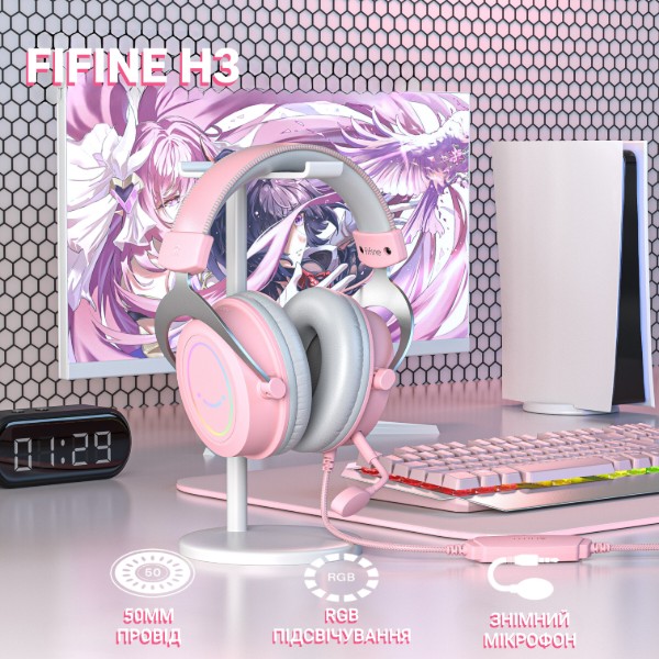 Фото - Гарнитура проводная игровая Fifine H3P