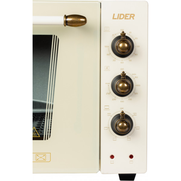 Фото - Піч електрична Lider 4223 Lux Retro Beige-Beige-Beige