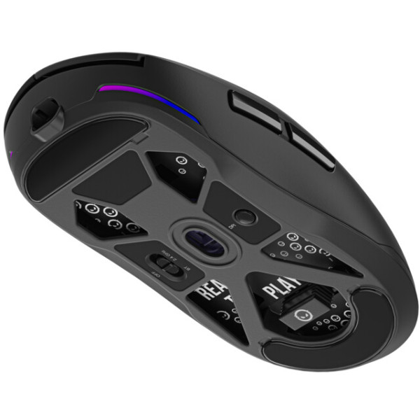 Фото - Миша бездротова ігрова Lorgar MSA10W Wireless Gaming Black (LRG-MSA10W-BK)