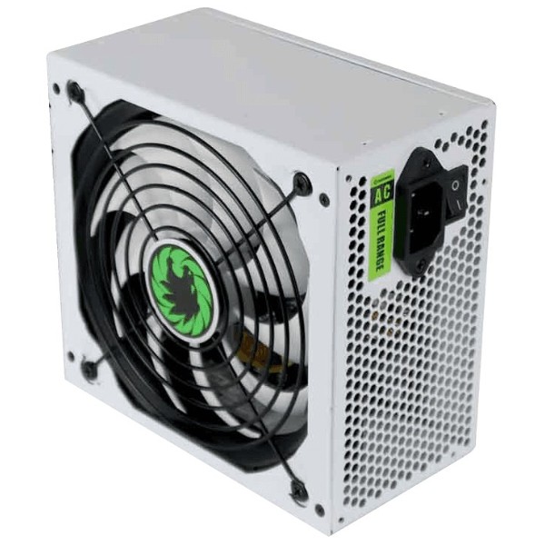 Фото - Блок питания для ПК Gamemax ATX 650W, APFC, 14см вент,80+ (GP-650-White)