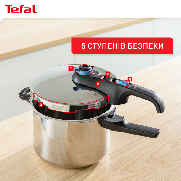 Фото - Скороварка Tefal P2580402 Secure Trendy 4 л