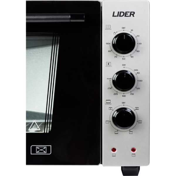 Фото - Уценка - Печь электрическая Lider 4223 Lux Grey-Black-Grey