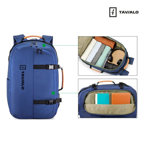 Фото - Рюкзак міський Tavialo CityLife TC24 222224001 Blue (4061349223037)