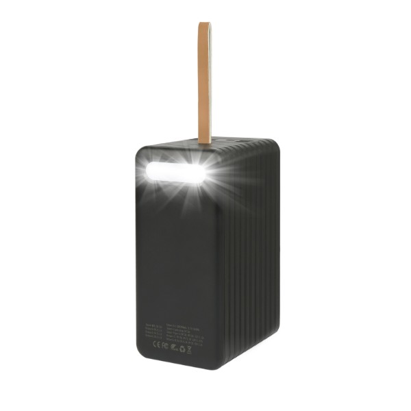 Фото - Батарея мобильная Aura NRG-P120 120000 mAh 22.5W Black (PBANRG-P120B)