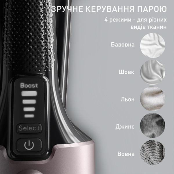 Фото - Вертикальный отпариватель ручной Tefal DT8765E0 PURE FORCE 3IN1