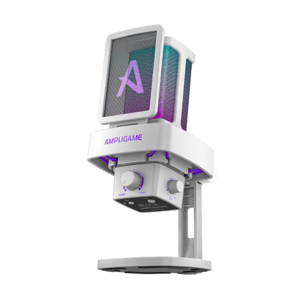 Фото - Микрофон для компьютера проводной Fifine Ampligame Q8PROW USB White