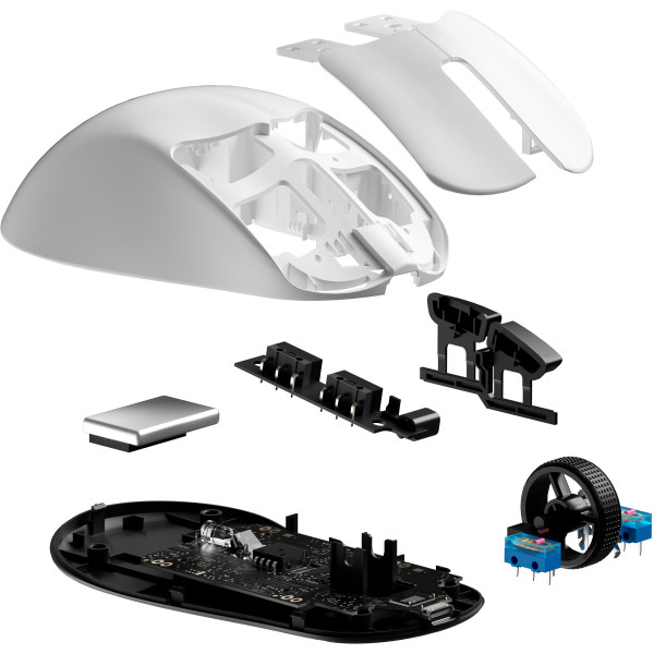 Фото - Миша бездротова ігрова GamePro Asgard Surt Wireless White (GM017W)