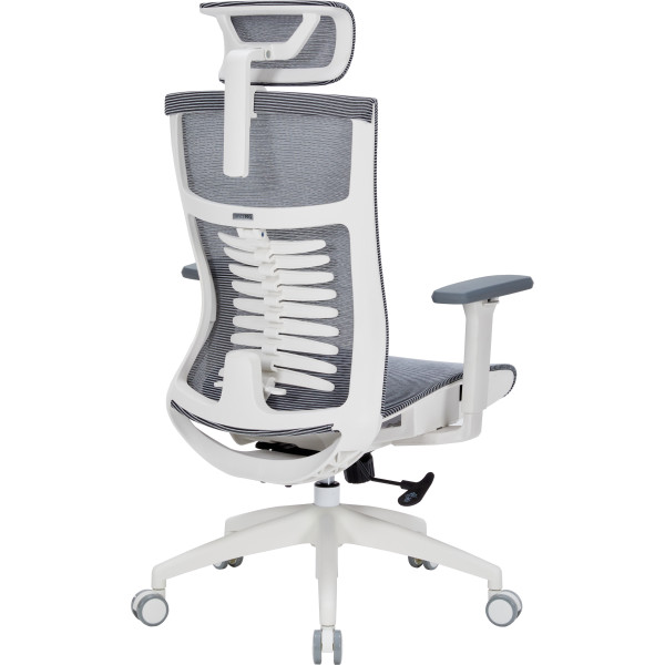 Фото - Крісло офісне OfficePro Balance (OC620-W-DG-DG) White/Dark Gray