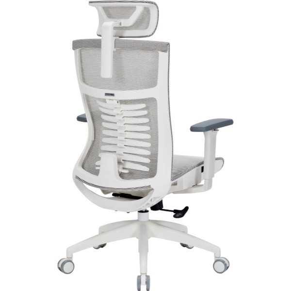 Фото - Крісло офісне OfficePro Balance (OC620-W-LG-LG) White/Light Gray