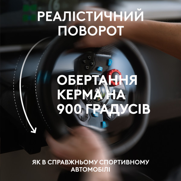 Фото - Кермо Logitech G29 Racing Wheel and Pedals for PS4/PS5 and PC + G435 Black (991-000539)