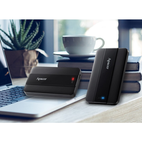 Фото - Жорсткий диск зовнішній Apacer PHD External 2.5'' USB 3.2 Gen. 1 AC237 1Tb Black (AP1TBAC237B-1)