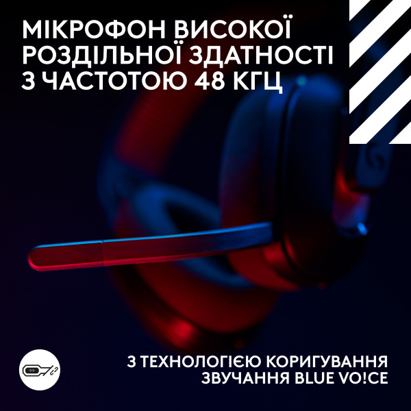 Фото - Гарнітура бездротова ігрова Logitech G ASTRO A20 X Black (939-002247)