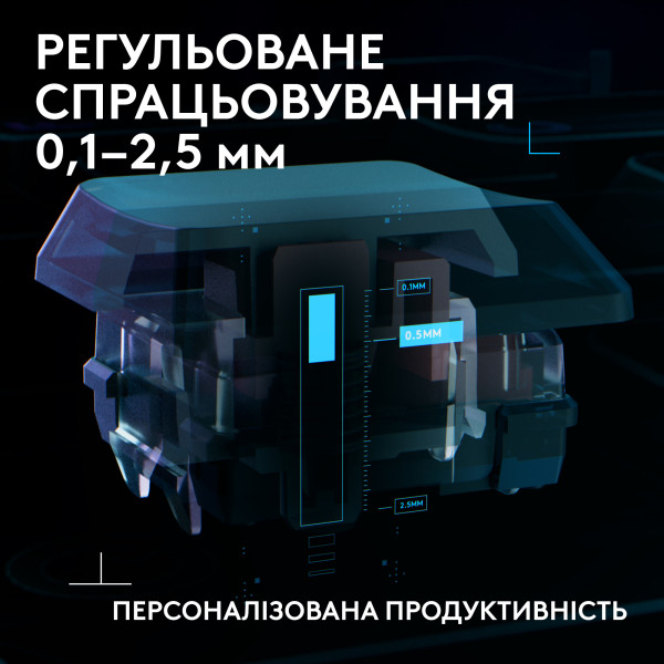 Фото - Клавіатура дротова ігрова Logitech G515 RAPID TKL Black (920-013861)
