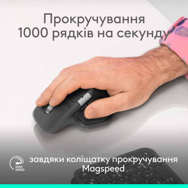 Фото - Миша бездротова Logitech MX Master 4 Performance Graphite (910-007562)