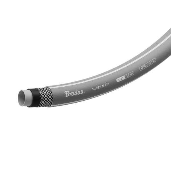 Фото - Шланг поливочный BRADAS 1/2" 30 м SILVER MATT (WSM1/230)