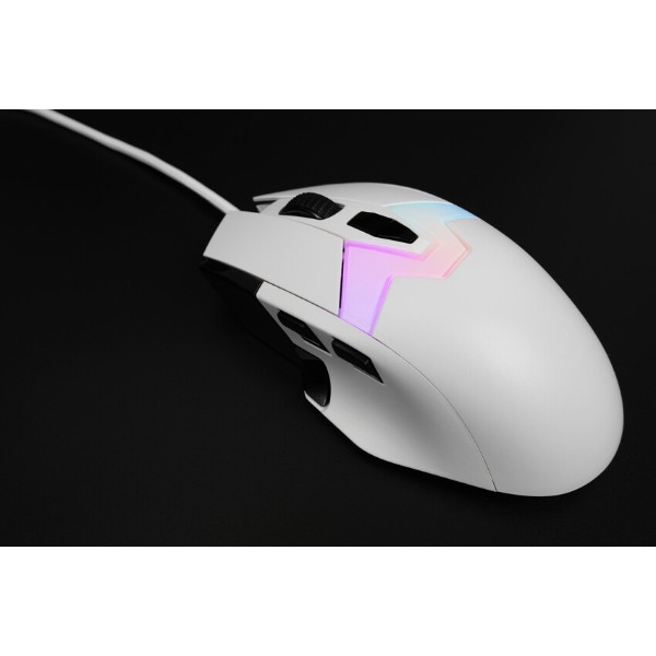Фото - Миша дротова ігрова Lorgar MSP80 Wired Gaming Mouse Pro White (LRG-MSP80-WH)