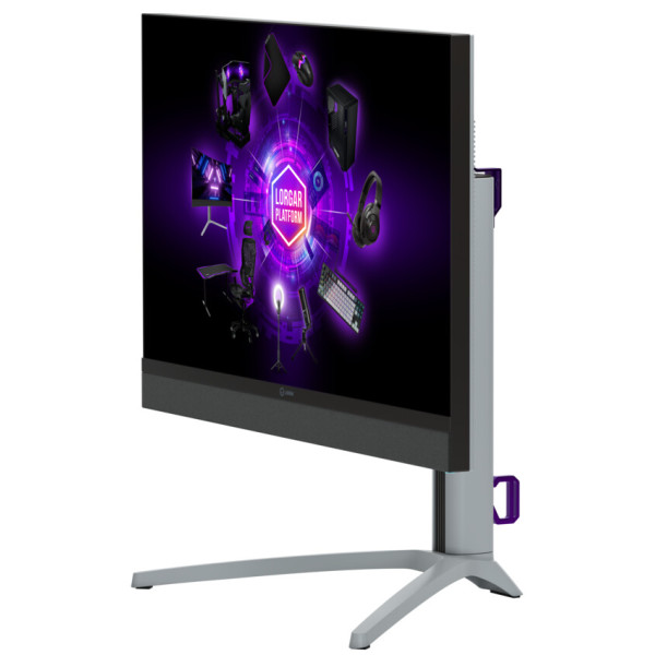 Фото - Монитор игровой Lorgar 27MP1 UHD MiniLED 1ms IPS 160Hz (LRG-27MP1U160-GY)