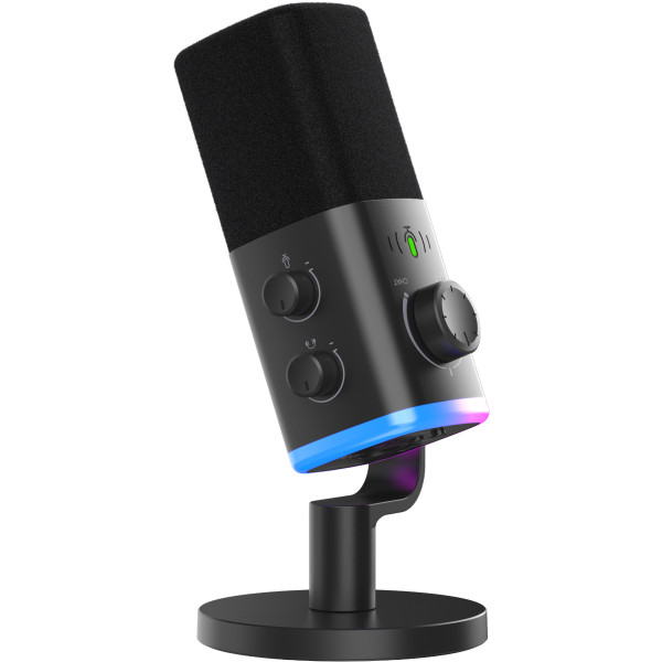 Фото - Мікрофон для компьютера Fifine AM9 XLR/USB Black
