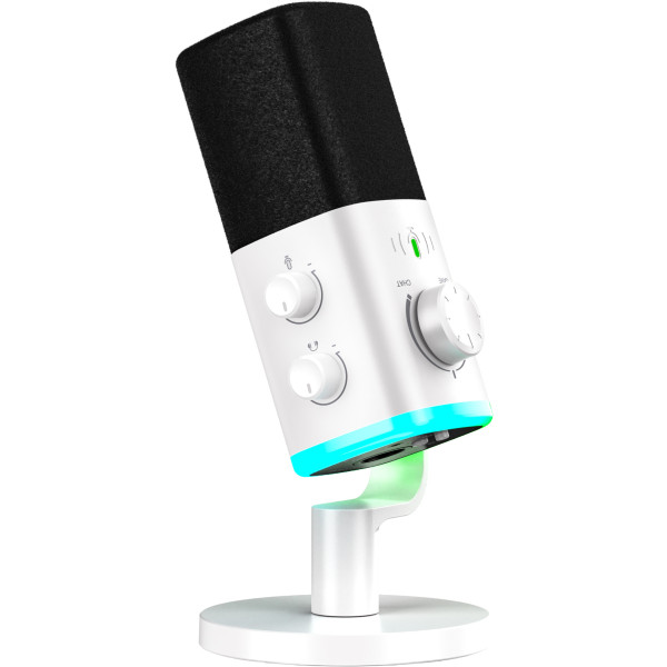 Фото - Мікрофон для комп'ютера Fifine AM9W XLR/USB White