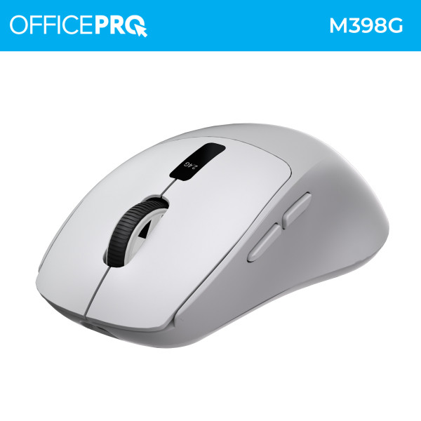 Фото - Мышь беспроводная OfficePro Silent Click Wireless Gray (M398G)