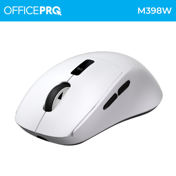 Фото - Миша бездротова OfficePro Silent Click Wireless White (M398W)