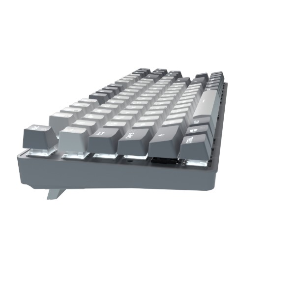 Фото - Клавіатура дротова GamePro Genesis Metallic Outemu Red Swithes USB Gray (MK110G)