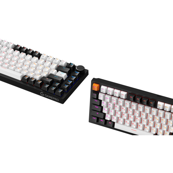 Фото - Клавіатура дротова ігрова GamePro Asgard Valhalla Max Magnetic Switches USB Black (MK160B MAX)