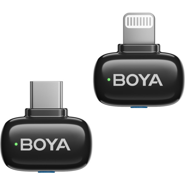 Фото - Мікрофон для смартфона Boya mini-12 Type-C/Lightning Black