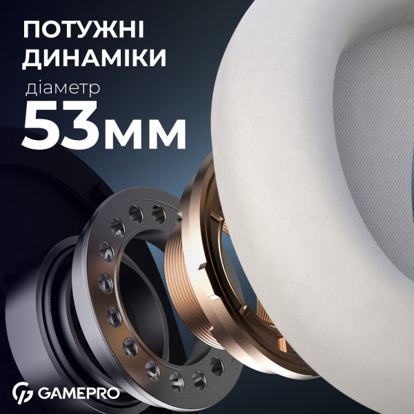 Фото - Гарнитура беспроводная игровая GamePro Asgard Freya Pro (HSW201WB)