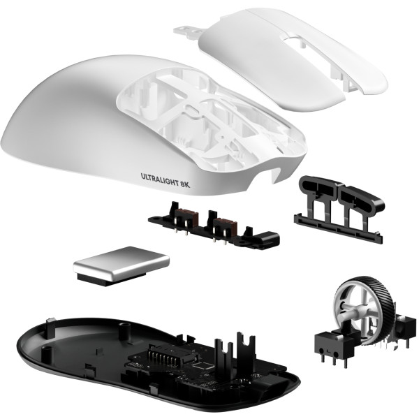 Фото - Мышь беспроводная игровая GamePro Asgard Odin 8K Wireless RGB White (GM035W)