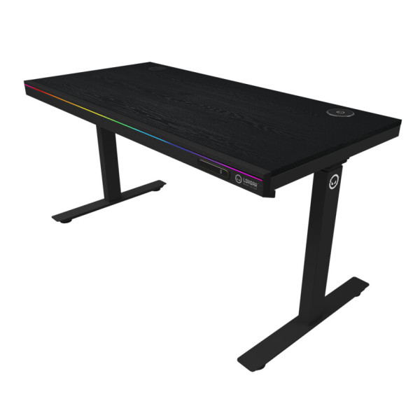 Фото - Стол компьютерный Lorgar PRO 80W Wood Black (LRG-DP80W)