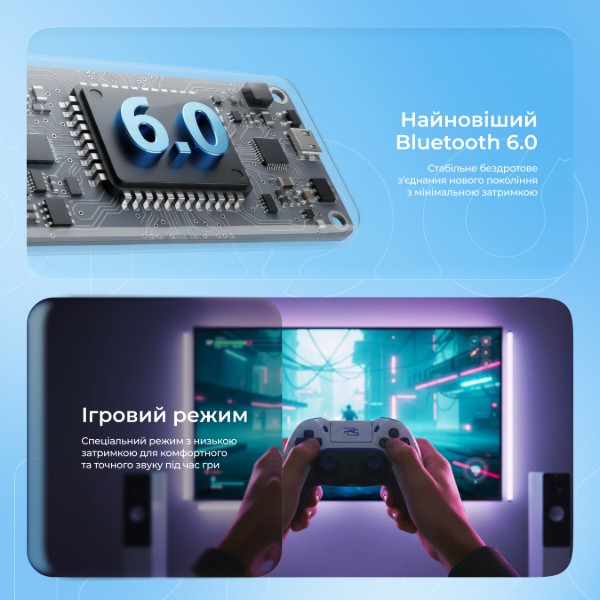 Фото - Наушники полноразмерные беспроводные Proove Tender 2 (APP) black (HPTR2001AP01)