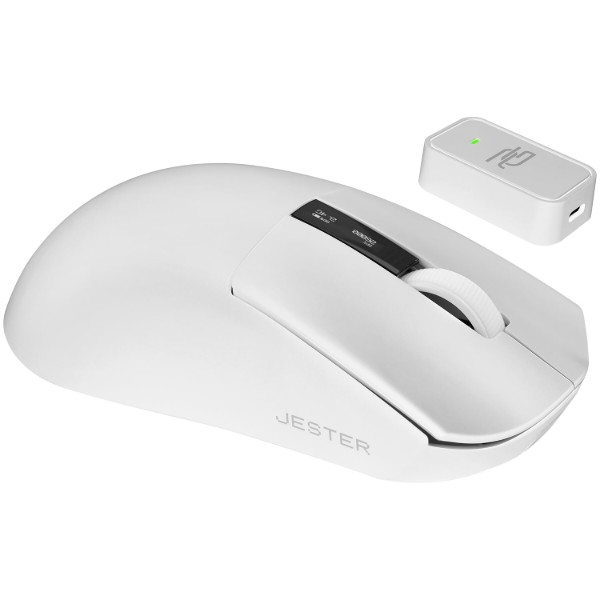 Фото - Миша бездротова ігрова Proove Gaming Jester White (WMJS00022002)